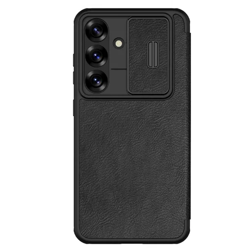 Nillkin Qin Pro fliptok Samsung Galaxy S25 Plus - fekete - 1