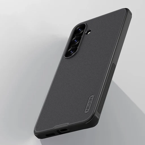 Nillkin Super Frosted Shield Pro mágneses tok Samsung Galaxy S25-höz MagSafe-kompatibilitással - fekete tok - 6