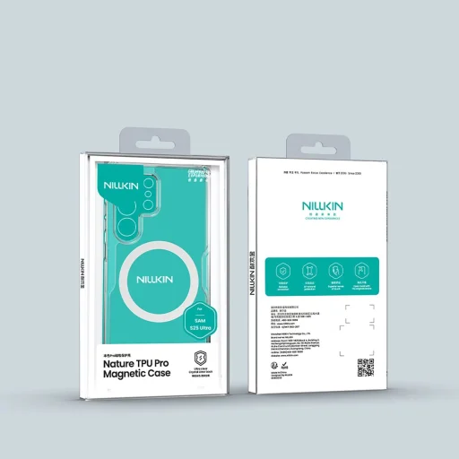Nillkin Nature TPU Pro mágneses MagSafe-val Samsung Galaxy S25 Ultra - fehér tok - 12