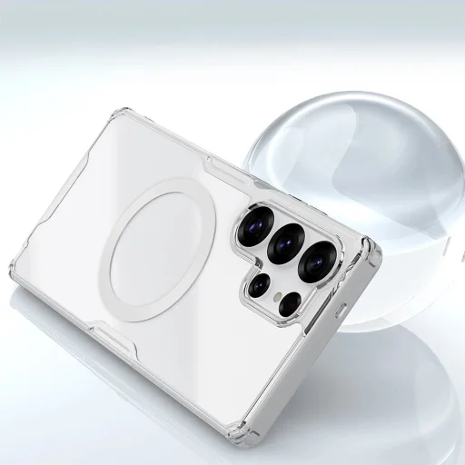 Nillkin Nature TPU Pro mágneses MagSafe-val Samsung Galaxy S25 Ultra - fehér tok - 6