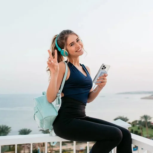 VEGER powerbank 20000 mAh beépített kábelekkel Type C / Lightning PD QC3.0 35W K2 (W2068) fekete - 11