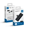 BLUE STAR powerbank 5000 mAh beépített Type C csatlakozóval 2,1A W0556 fekete thumbnail