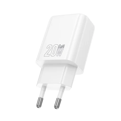 HOCO fali töltő USB A + Type C PD QC3.0 3A 20W N61 fehér - 2