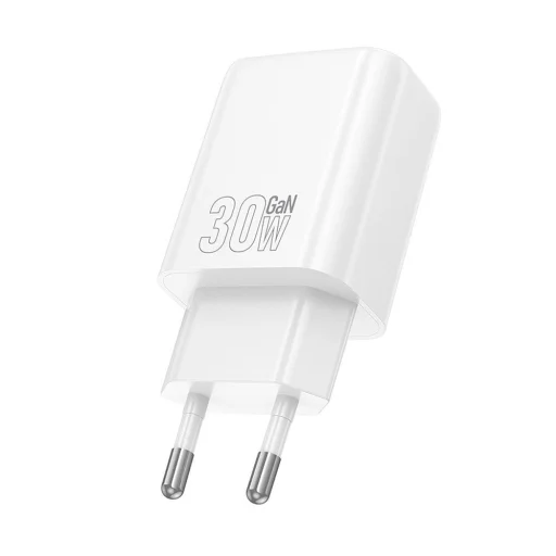 HOCO fali töltő USB A + Type C PD QC3.0 3A 30W N63 fehér - 3