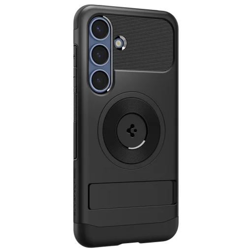  Galaxy S25+ Plus Fekete Spigen Slim Armor Mag Magsafe tok - 7