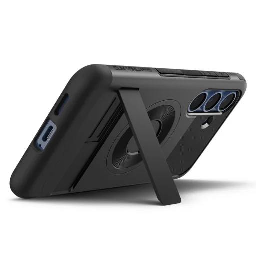  Galaxy S25+ Plus Fekete Spigen Slim Armor Mag Magsafe tok - 9