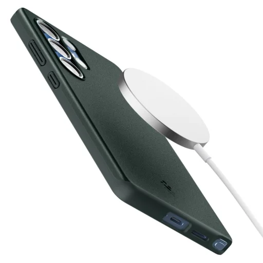  Galaxy S25 Ultra Abyss Zöld Spigen Thin Fit Mag Magsafe tok - 10