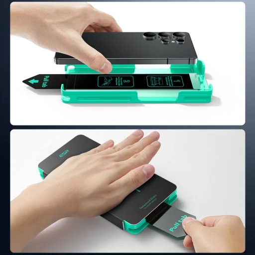 ESR Edzett Üveg 2-pack Galaxy S25 Ultra Átlátszó üvegfólia - 3