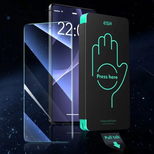 ESR Edzett Üveg 2-pack Galaxy S25 Ultra Átlátszó üvegfólia - 2