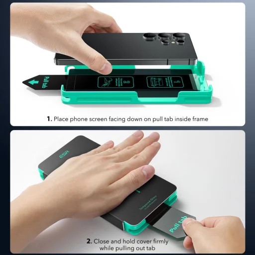 ESR Privát Üveg Galaxy S25 Ultra üvegfólia - 8