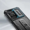 Tech-protect Kevlar Cam+ Galaxy S25 Ultra fekete tok thumbnail