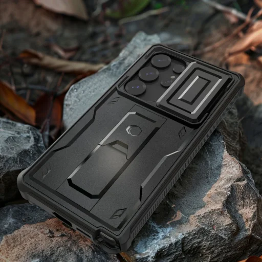 Tech-protect Kevlar Cam+ Galaxy S25 Ultra fekete tok - 7