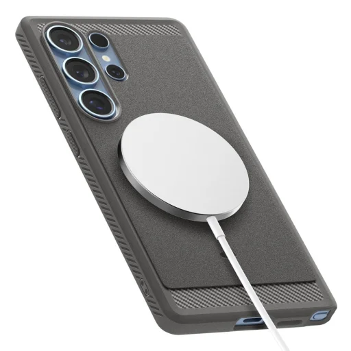  Galaxy S25 Ultra Márvány Szürke Spigen Rugged Armor Mag Magsafe tok - 9