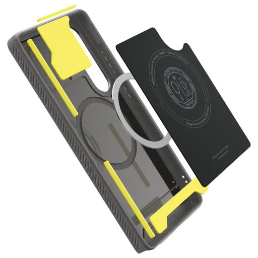  Galaxy S25 Ultra Márvány Szürke Spigen Rugged Armor Mag Magsafe tok - 10