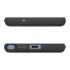  Samsung Galaxy S25 Ultra fekete Spigen Slim Armor Cs tok thumbnail