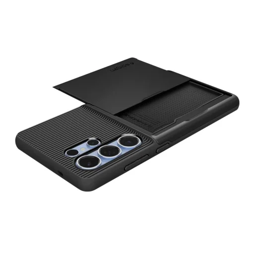  Samsung Galaxy S25 Ultra fekete Spigen Slim Armor Cs tok - 8