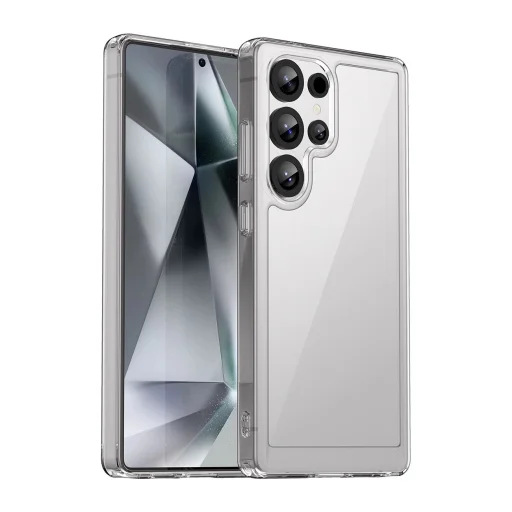 Outer Space Case szilikon tok zselés kerettel Samsung Galaxy S25 Ultra - átlátszó tok - 1