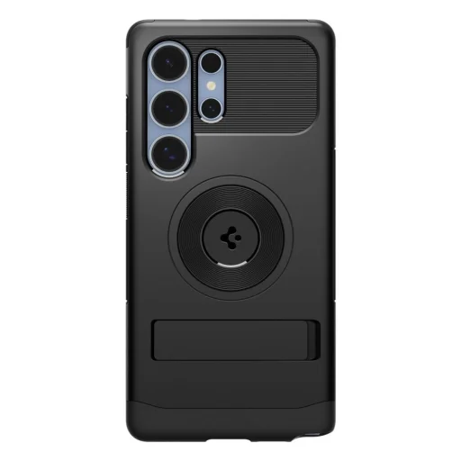  Galaxy S25 Ultra fekete Spigen Slim Armor Mag Magsafe tok - 3