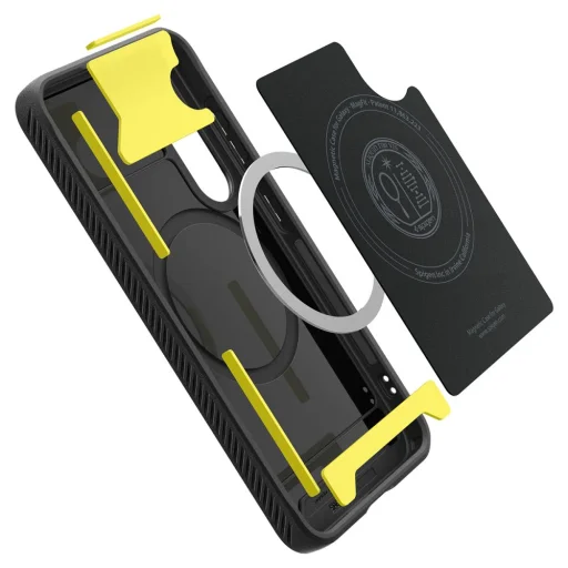  Galaxy S25+ Plus Matte Black Spigen Rugged Armor Mag Magsafe tok - 12