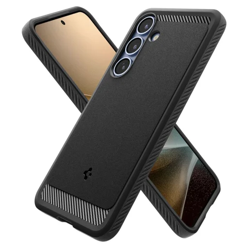  Galaxy S25+ Plus Matte Black Spigen Rugged Armor Mag Magsafe tok - 8
