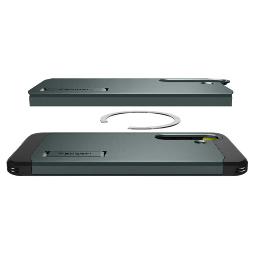  Galaxy S25+ Plus Spigen Tough Armor MagSafe Abyss Green tok - 9