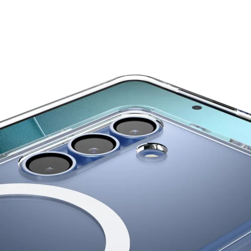  Galaxy S25+ Plus Átlátszó/fehér Spigen Ultra Hybrid Mag Magsafe tok - 10