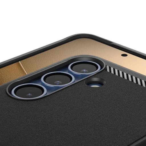  Galaxy S25 Matt Fekete Spigen Rugged Armor Mag Magsafe tok - 12