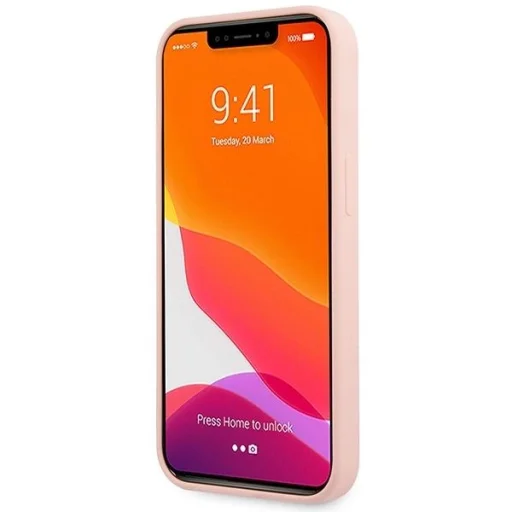 Guess GUHCP13MLSLMGLP iPhone 13 6.1" világos rózsaszín tok - 5