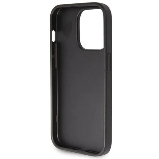Guess GUHCP14XHG4SGK tok iPhone 14 Pro Max 6.7" - fekete Csillogó Írás Nagy 4G tok - 7