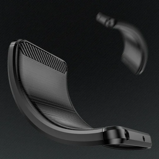 Szilikon tok Carbon Case Samsung Galaxy S25 - fekete - 4