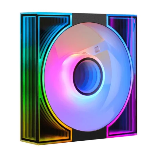 Számítógépház Darkflash ARGB Ventilátor DM8 (Fekete) - 4