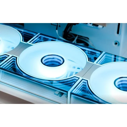 Számítógép házhűtő ventilátor Darkflash DM8 ARGB (Fehér) - 9