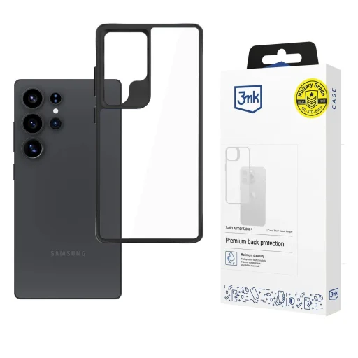 3mk Satin Armor tok Samsung Galaxy S25 Ultra - átlátszó - 1