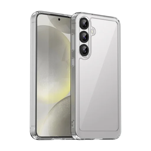 Szilikon tok Outer Space Case zselés kerettel Samsung Galaxy S25+ - átlátszó tok - 1