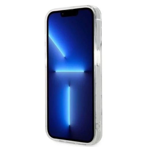 Guess GUBPP14LHMEACSH tok + Töltő Szett iPhone 14 Pro 6.1" fehér/fehér kemény tok márvány MagSafe, - 5