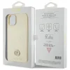 Guess GUHCP15MPS4DGPD iPhone 15 Plus 6.7" arany/arany keménytok Strass Metal Logo tok - 8