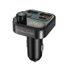 Blavec FM Transmitter Flash TR-01 MP3, Bluetooth - 2xUSB + Type C - PD 36W QC3.0 18W (TFMFTR01-B) fekete thumbnail