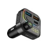 Blavec FM Transmitter Flash TR-01 MP3, Bluetooth - 2xUSB + Type C - PD 36W QC3.0 18W (TFMFTR01-B) fekete thumbnail