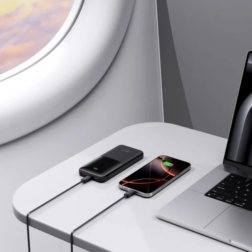 Tech-protect Pb01 Power Bank 10000mAh 22.5W Fekete - 8