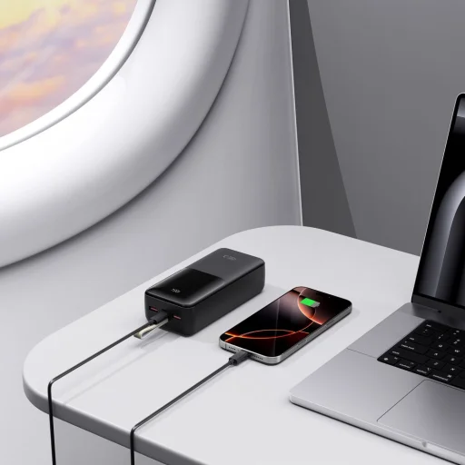 Tech-protect Pb03 Power Bank 30000mAh 22.5W Fekete - 8