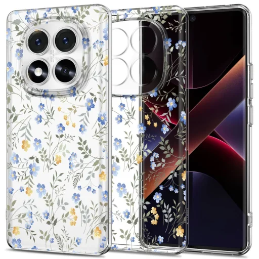 Tech-protect Flexair Xiaomi Redmi Note 14 Pro 5G / Poco X7 5G Spring Flowers tok - 1