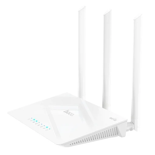 HOCO vezeték nélküli router WiFi4 HI30 fehér - 5