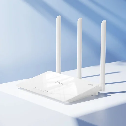HOCO vezeték nélküli router WiFi4 HI30 fehér - 7