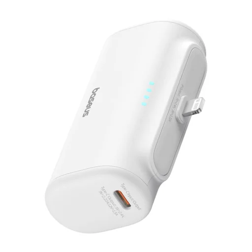 Powerbank OS-Baseus Compact IP 5000mAh 20W (fehér) - 2