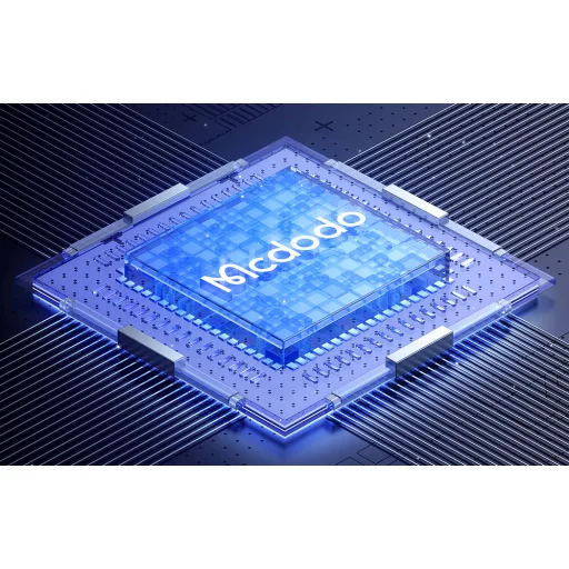 Mcdodo CC-0370 120W 1C+1A autós töltő visszahúzható USB-C és Lightning kábelekkel - 7