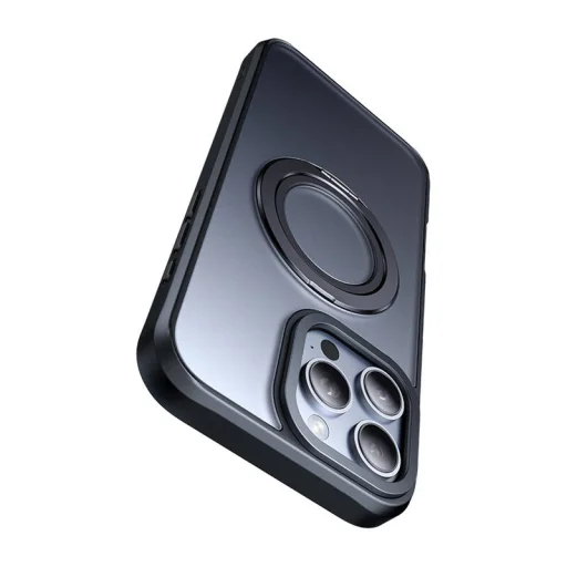 McDodo PC-4932 MagSafe tok iPhone 16 Pro-hoz állvánnyal (fekete) - 4