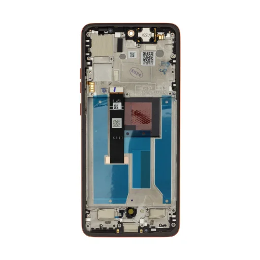 Motorola Edge 50 Neo LCD kijelző + Érintőegység + Előlap Poinciana (Szervizcsomag) - 2