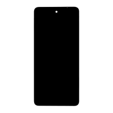 Motorola G24 LCD kijelző + érintőegység + előlapi borítás fekete (szervizcsomag)