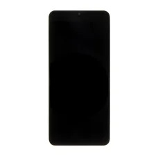 LCD kijelző + Érintőegység + Előlapi borítás Samsung A326 Galaxy A32 5G Fekete (T verzió),