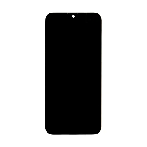 LCD kijelző + érintőegység + előlap Honor 8A fekete (logó nélkül) - 1